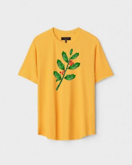 Unisex Designer Premium Quality Printed T-Shirt For Boys And Girls :: Cloth type : Cotton - Colour :: Yellow